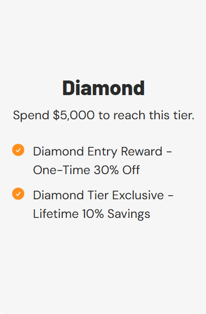 Diamond loyalty tier